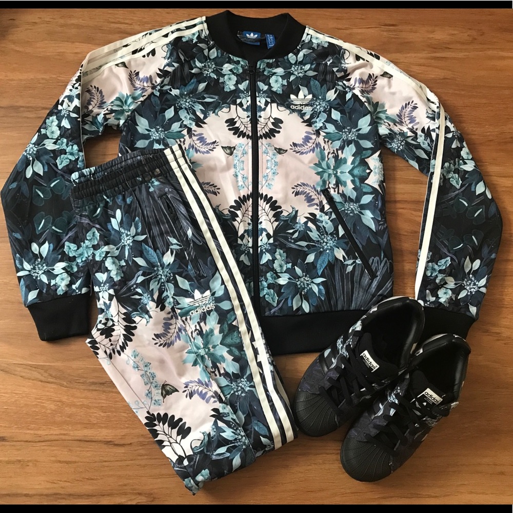 Women’s adidas 3 piece track suit set